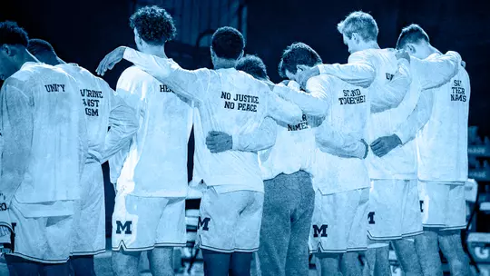 Social Justice: Men's Basketball Warmups