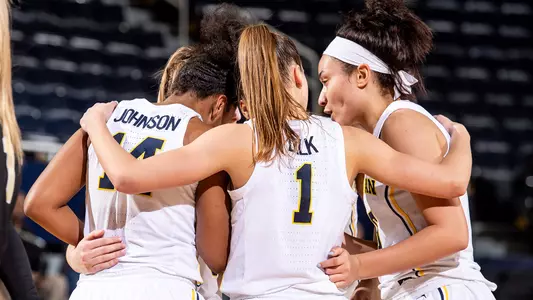 Women's Basketball Huddle