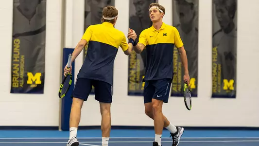 Connor Johnston (left) and Ondrej Styler