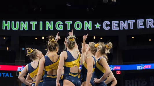 Women's Gymnastics Team Huddle Generic