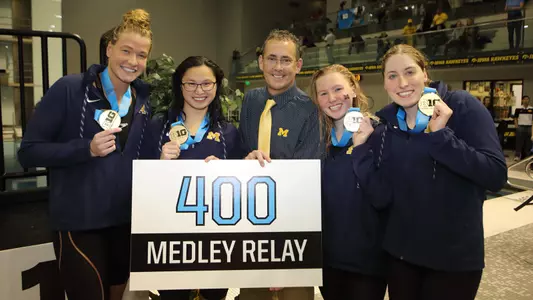 From left: Daria Pyshnenko, Maggie MacNeil, Rick Bishop, Olivia Carter, Miranda Tucker