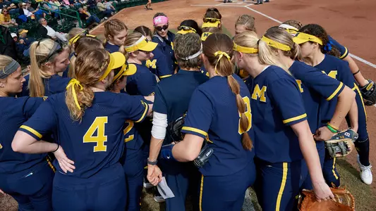Softball Team Huddle Generic