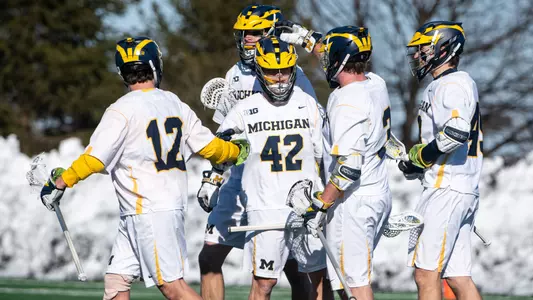 Men's Lacrosse Group Celebration Generic