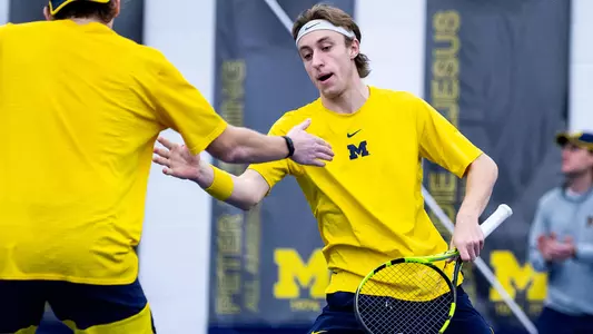 Nick Beaty (left) and Connor Johnston