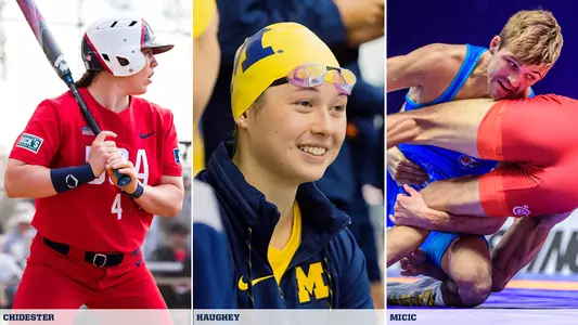 Amanda Chidester, Siobhán Haughey, Stevan Micic