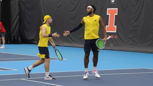 Mattias Siimar (left) and Andrew Fenty (Illinois Athletics)