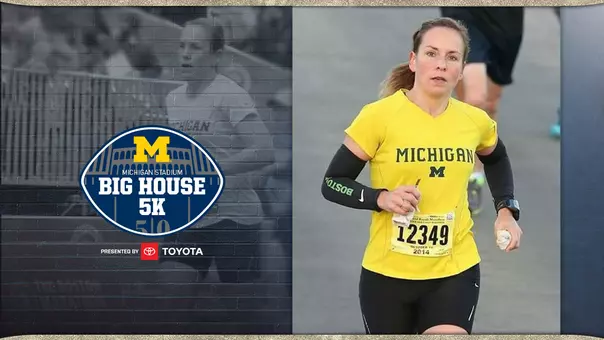 Jennifer Fike - Big House 5K - Huron River Watershed Council