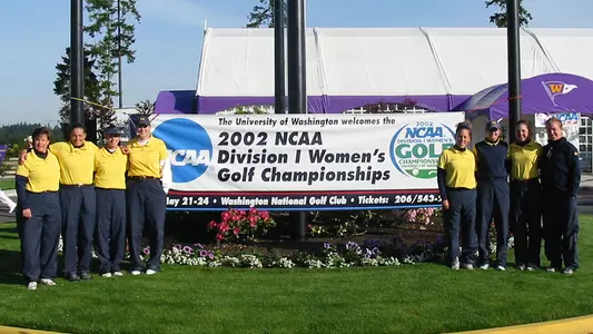 Women's Golf Team at 2002 NCAA Championships