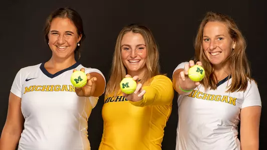 From left: Giulia Pairone, Chiara Lommer, Lera Patiuk
