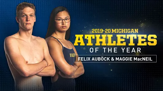 Felix Auböck, Maggie MacNeil Athlete of the Year