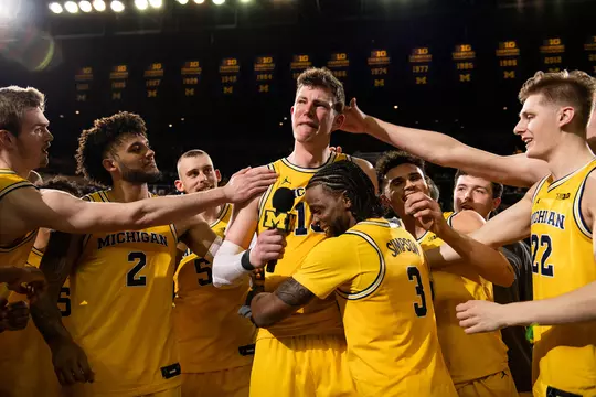 2019-20 Photos of the Year (Eric Bronson) -- A Tearful Goodbye