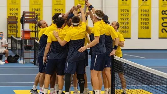 Men's Tennis Team Huddle Generic