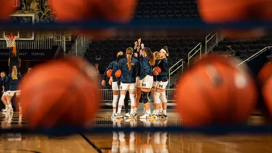 Women's Basketball Team Huddle Generic