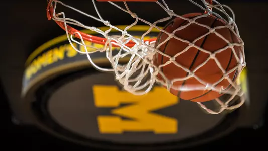 Women's Basketball Ball Through Net Generic