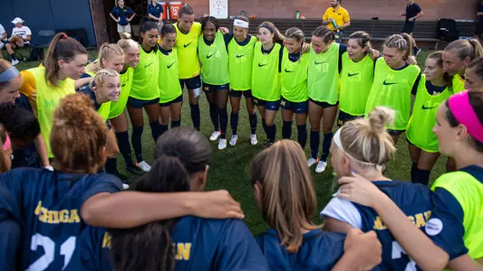 Women's Soccer Team Huddle Generic