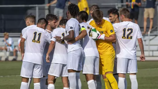 Men's Soccer Team Huddle Generic