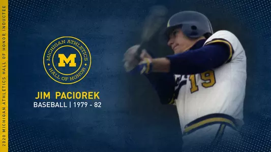 2020 Hall of Honor - Jim Paciorek