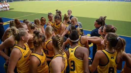 Field Hockey Team Huddle Generic