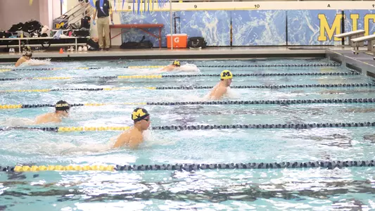 Men's Swimming and Diving Racing Generic (U-M Athletic Communications)