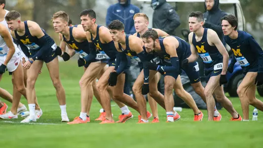Men's Cross Country at Starting Line Generic