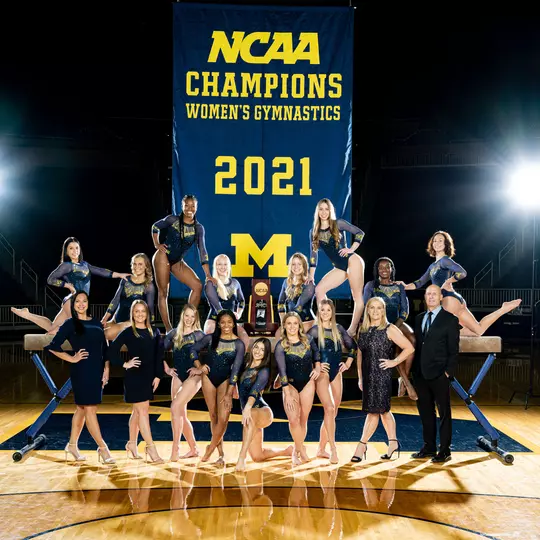 Women's Gymnastics Landing Page Header
