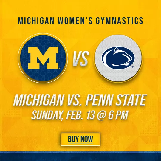 Women's Gymnastics 2022 Tickets Graphic - PSU