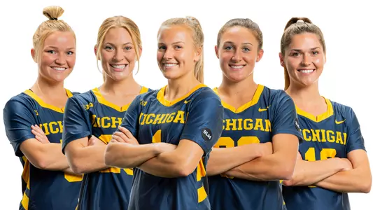 From left: Erin Garvey, Arielle Weissman, Caitlin Muir, Kaitlyn Mead, Morgan Whitaker