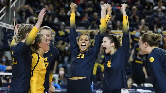 Volleyball Team Celebration Generic