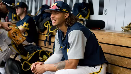 Jordan Brewer bench smile generic CWS