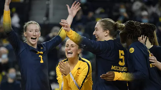 Volleyball Team Celebration Generic