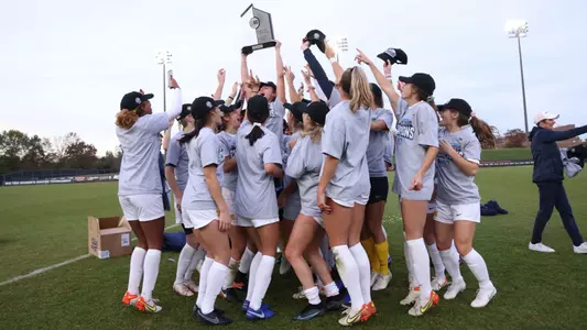 Big Ten Tournament Title Celebration Huddle