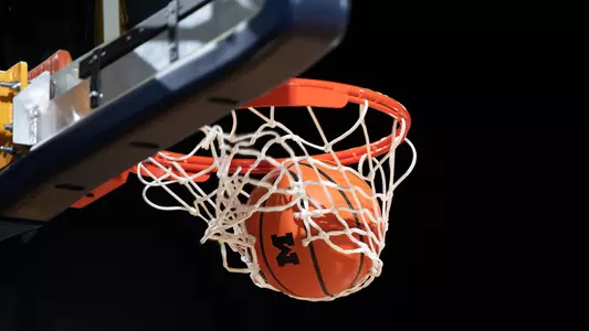 Women's Basketball Ball Through Net Generic