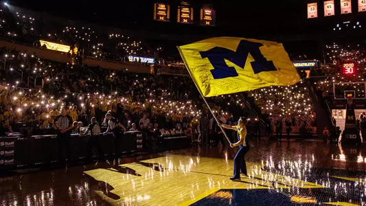 Men's Basketball Flag Waving Generic
