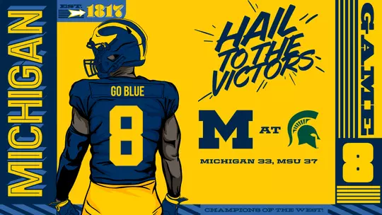 AT #8 MSU (OCT. 30) // L, 33-37