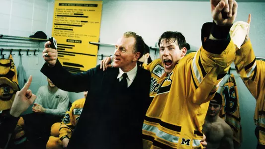 Red Berenson (left) and Brendan Morrison
