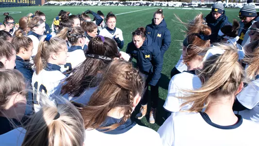 Women's Lacrosse Team Huddle Generic