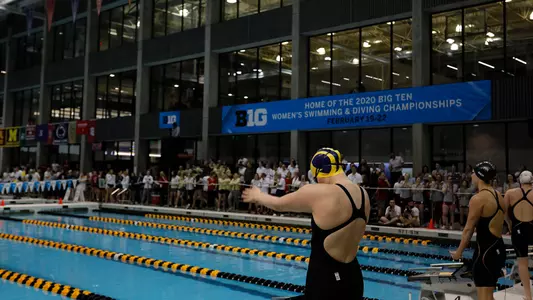 Women's Swimming and Diving at the Blocks Generic