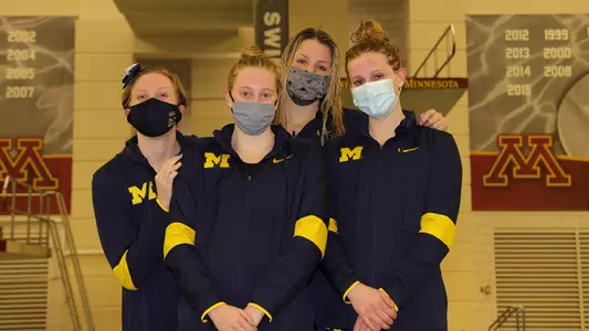 From Left: Sierra Schmidt, Megan Glass, Sophie Housey, Kathryn Ackerman (Walt Middleton)