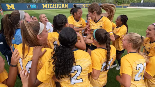 Women's Soccer Team Huddle Generic