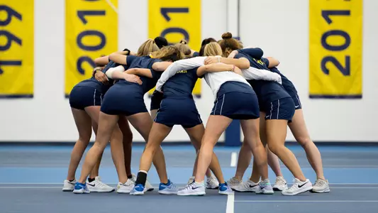 Women's Tennis Team Huddle Generic