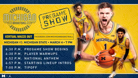 Men's Basketball Virtual Maize Out - Pregame Show