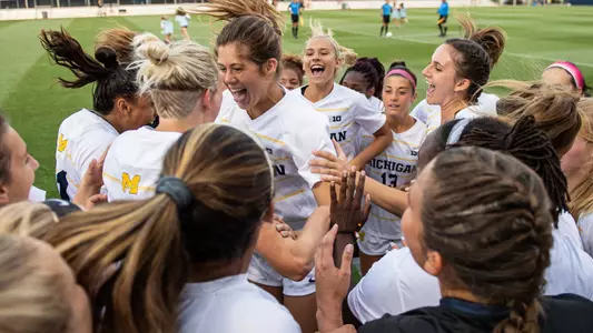 Women's Soccer Team Huddle Generic
