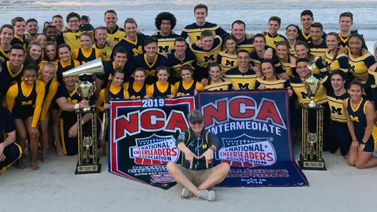 Pam St. John (front center) 2019 NCA championships