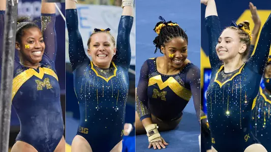 From left: Sierra Brooks, Abby Heiskell, Naomi Morrison, Natalie Wojcik
