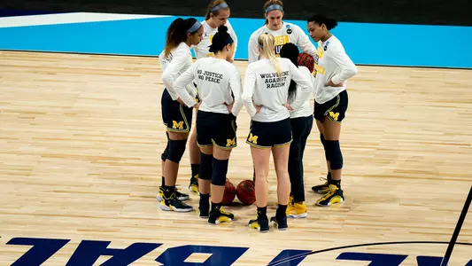 Women's Basketball Team Huddle Generic