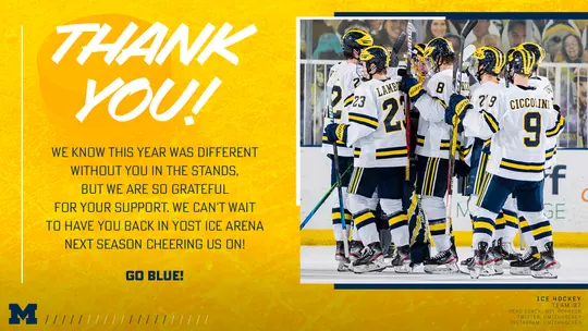 Ice Hockey - Thank You - Promo Graphic