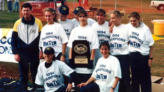 Women's Cross Country - 1994 Big Ten Champion