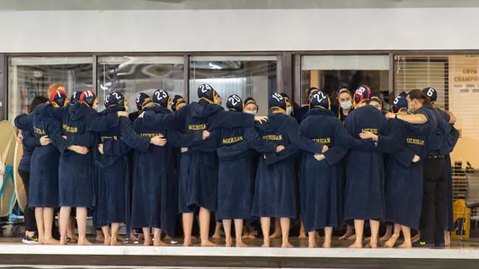 Water Polo Team Huddle Generic