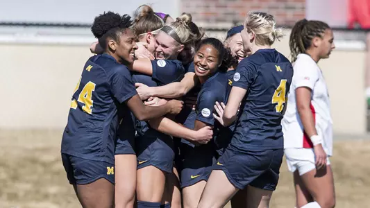 Women's Soccer Team Celebration Generic (Maddie Washburn)