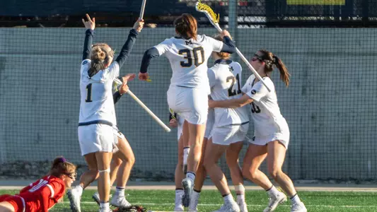 Women's Lacrosse Team Celebration Generic